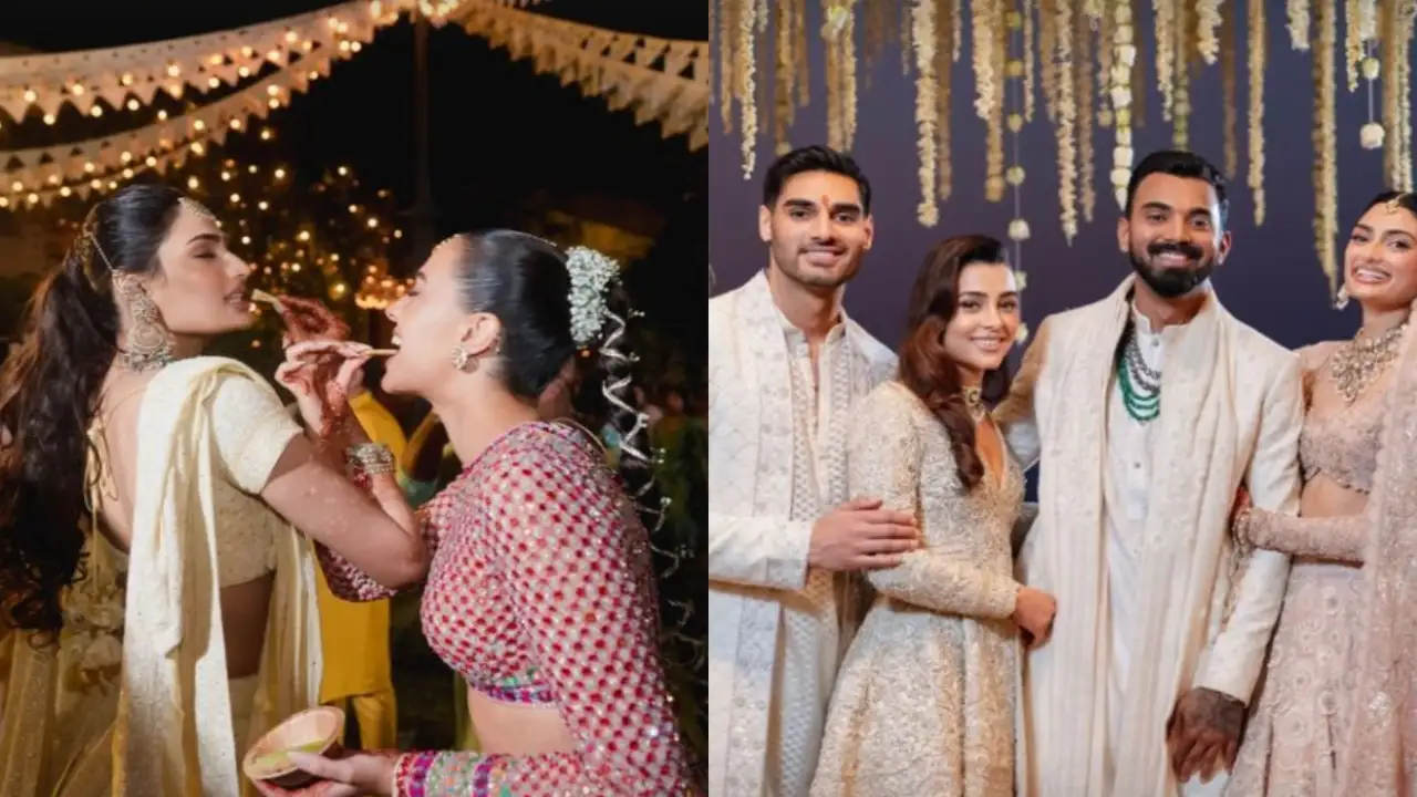 Athiya Shetty and KL Rahul are the most fun bride and groom and these UNSEEN pictures are proof Athiya Shetty and KL Rahul are the most fun bride and groom and these UNSEEN pictures are proof