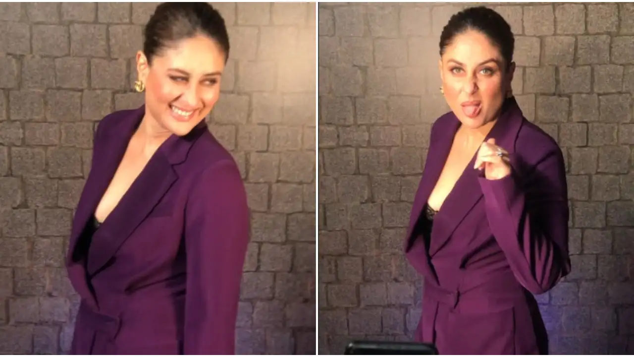 WATCH: Kareena Kapoor Khan REACTS hilariously as paparazzi asks her to ‘do some action’ while posing