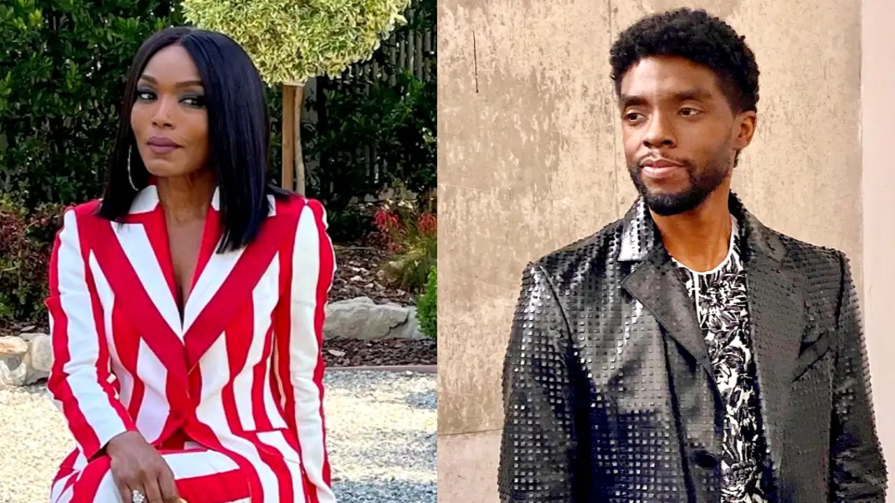 Angela Bassett, Chadwick Boseman (Images: Angela Basett, Chadwick Boseman Instagram) Angela Bassett, Chadwick Boseman (Images: Angela Basett, Chadwick Boseman Instagram)