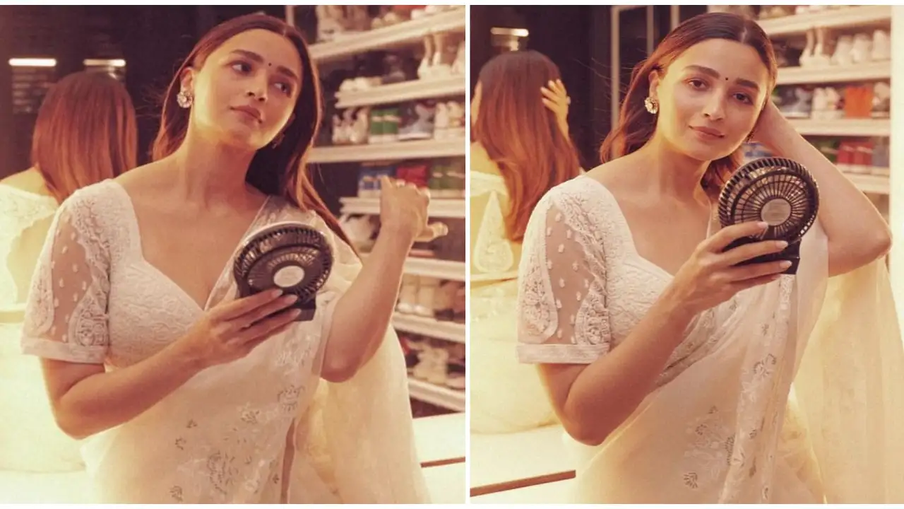 Alia Bhatt looked stunning last night and we're charmed by it all over again. Check out her saree and its price. Alia bhatt, Torani, Desi style, saree, Rekha, Bollywood fashion