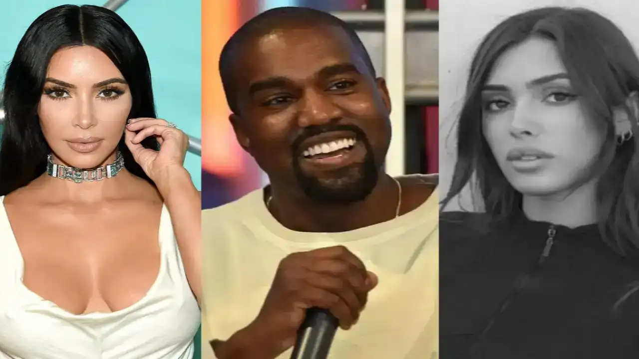 Kim Kardashian, Kanye West, and Bianca Censori