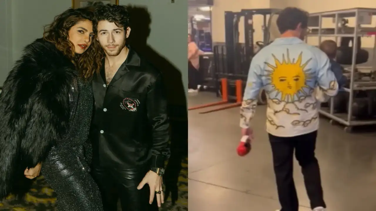 Priyanka Chopra shares a backstage video and we cannot stop gushing over how Nick Jonas walks with Malti