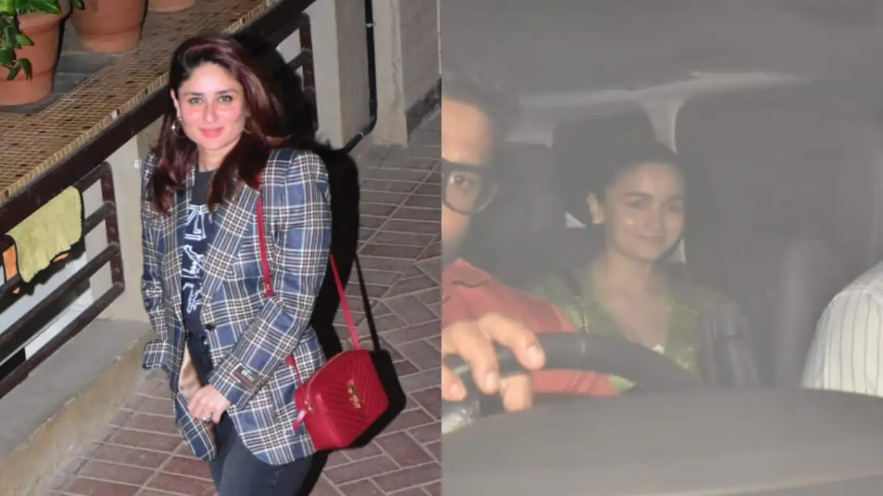 Kareena Kapoor gives boss lady vibes, Alia Bhatt stuns in shimmery outfit at Karan Johar’s house party; PICS Kareena Kapoor gives boss lady vibes, Alia Bhatt stuns in shimmery outfit at Karan Johar’s house party; PICS