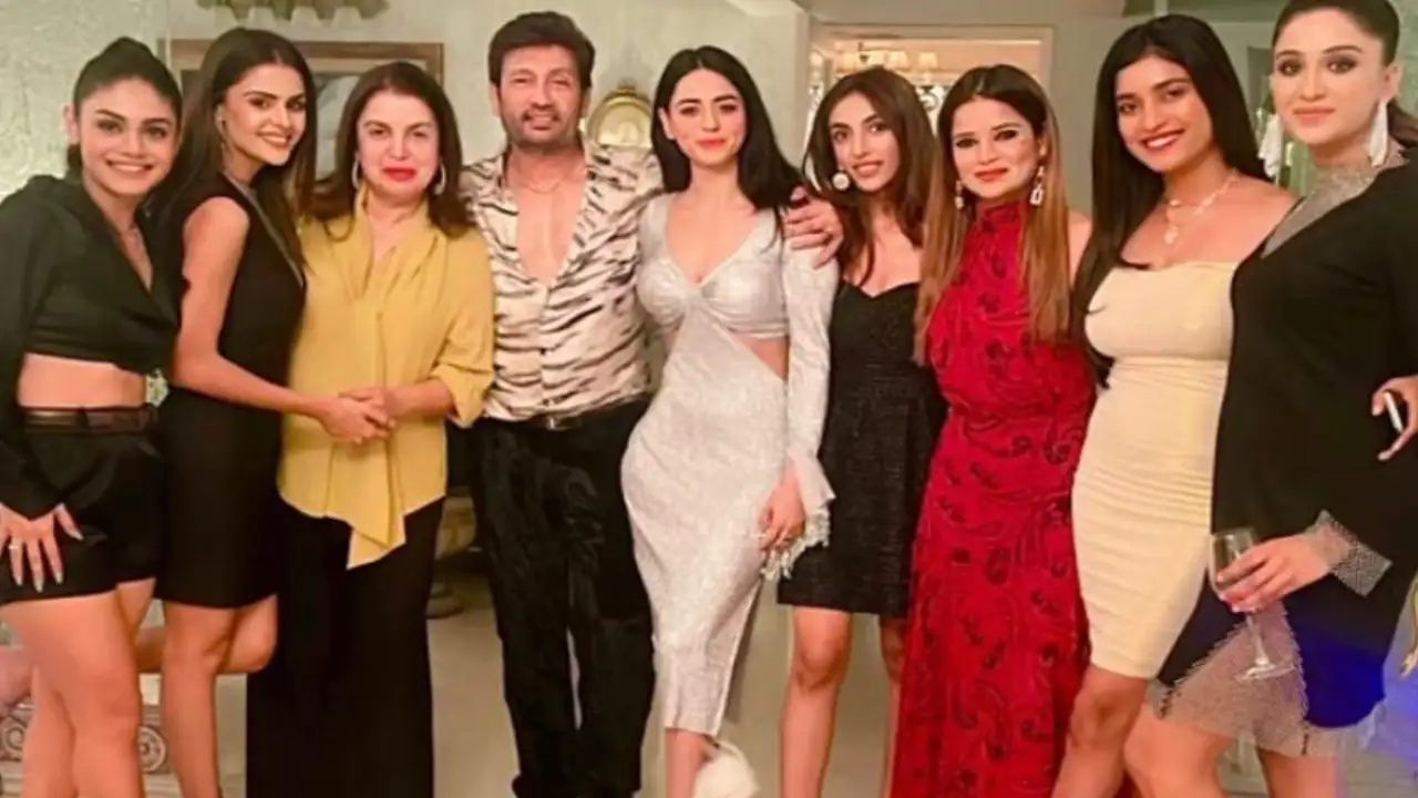 Shalin Bhanot, Soundarya Sharma and other Bigg Boss 16 contestants attend Shekhar Suman's bash Shalin Bhanot, Soundarya Sharma and other Bigg Boss 16 contestants attend Shekhar Suman's bash