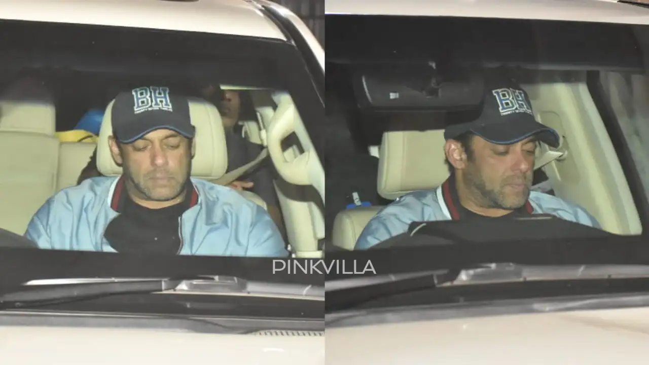Salman Khan spotted at a clinic in Mumbai (Credits: Viral Bhayani) Salman Khan