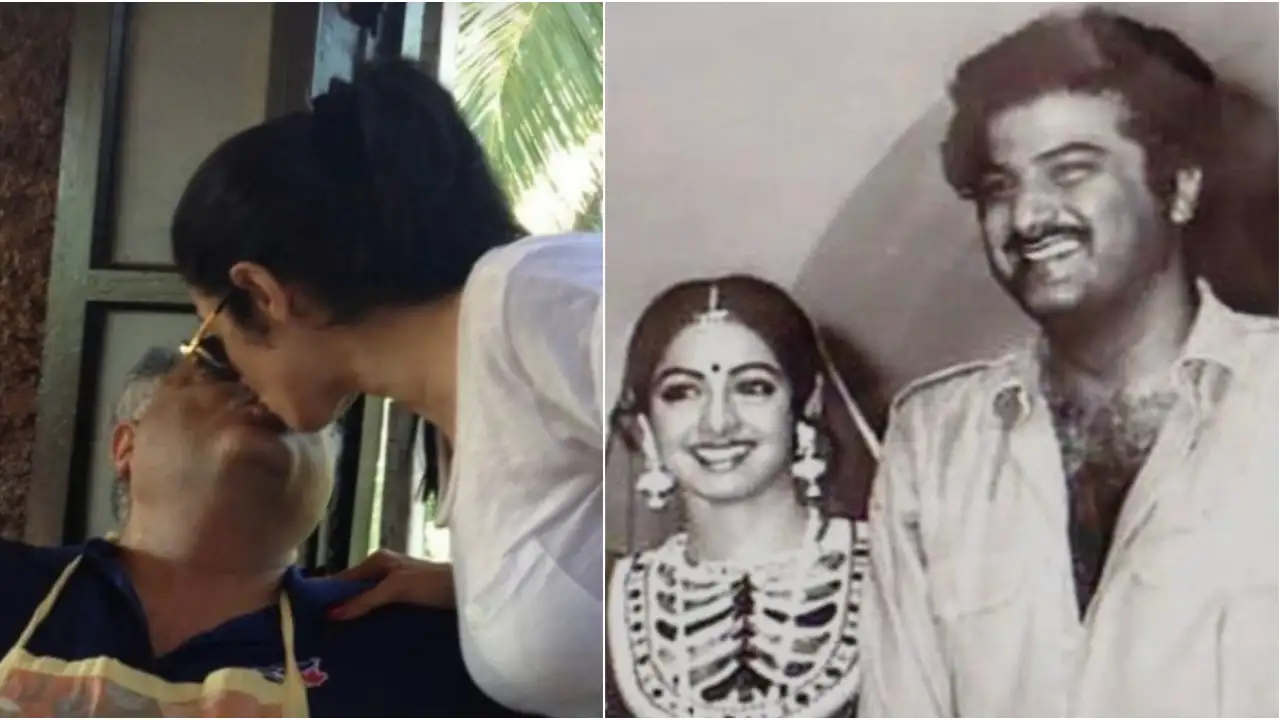 Boney Kapoor pics with Sridevi
