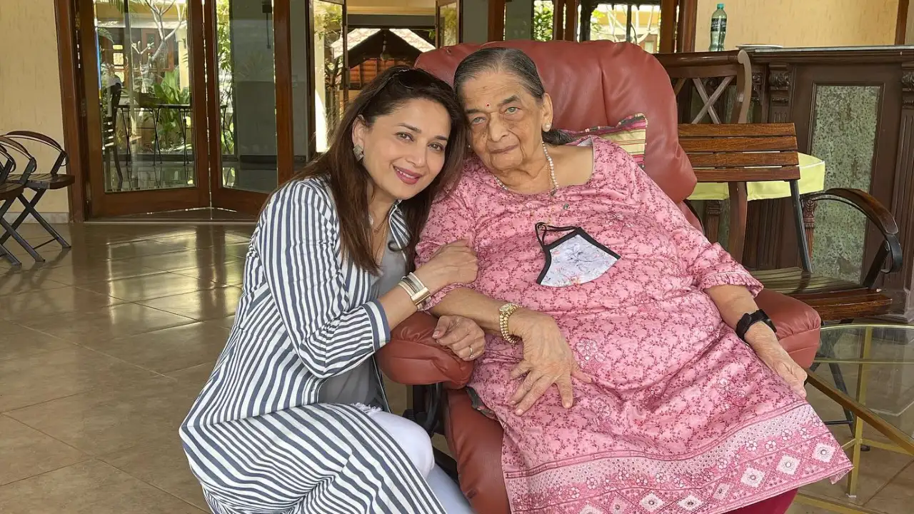 Madhuri Dixit shares throwback picture with her late mother, Says ‘we will celebrate her life…’ 