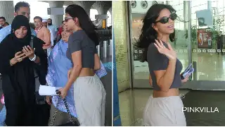 Suhana Khan poses with fans for selfies at Mumbai airport; Fans call her ‘sweet and humble’-WATCH