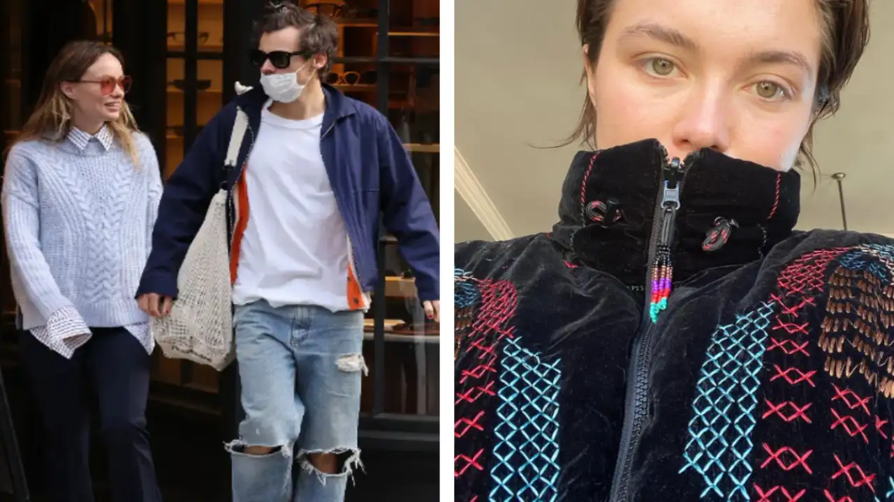Olivia Wilde, Harry Styles & Florence Pugh (Credits: Instagram) Olivia Wilde, Harry Styles & Florence Pugh