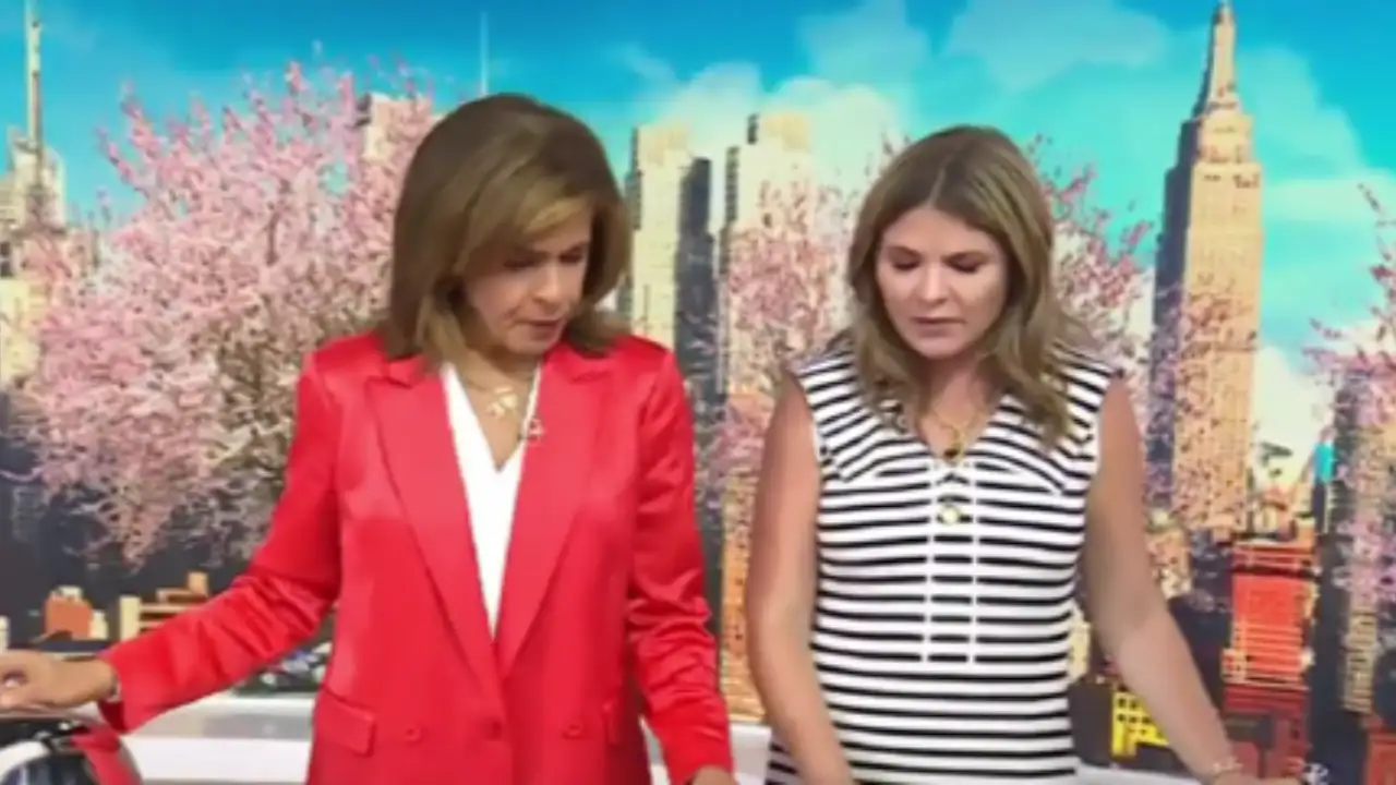 Hoda Kotb and Jenna Bush Hager in the Today show (Credits: YouTube, Today show) Hoda Kotb and Jenna Bush Hager in the Today show (Credits: YouTube, Today show)