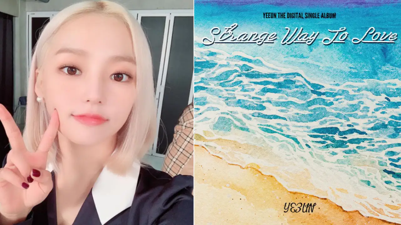CLC’s Yeeun, Strange Way to Love poster; Picture Courtesy: Yeeeun’s Twitter, Superbell Company