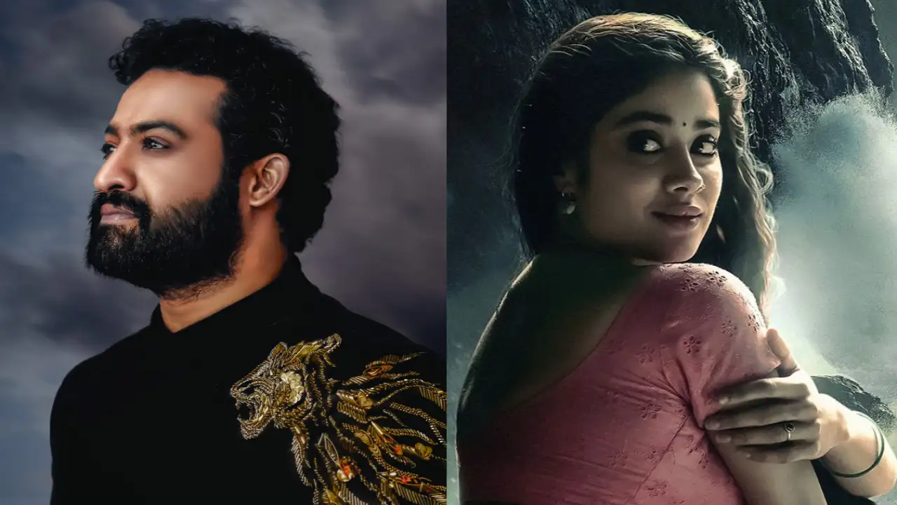 NTR 30 is expected to go on floors on March 23, Thursday with a Puja ceremony. (Credits: Twitter) Jr NTR, Janhvi Kapoor, NTR 30