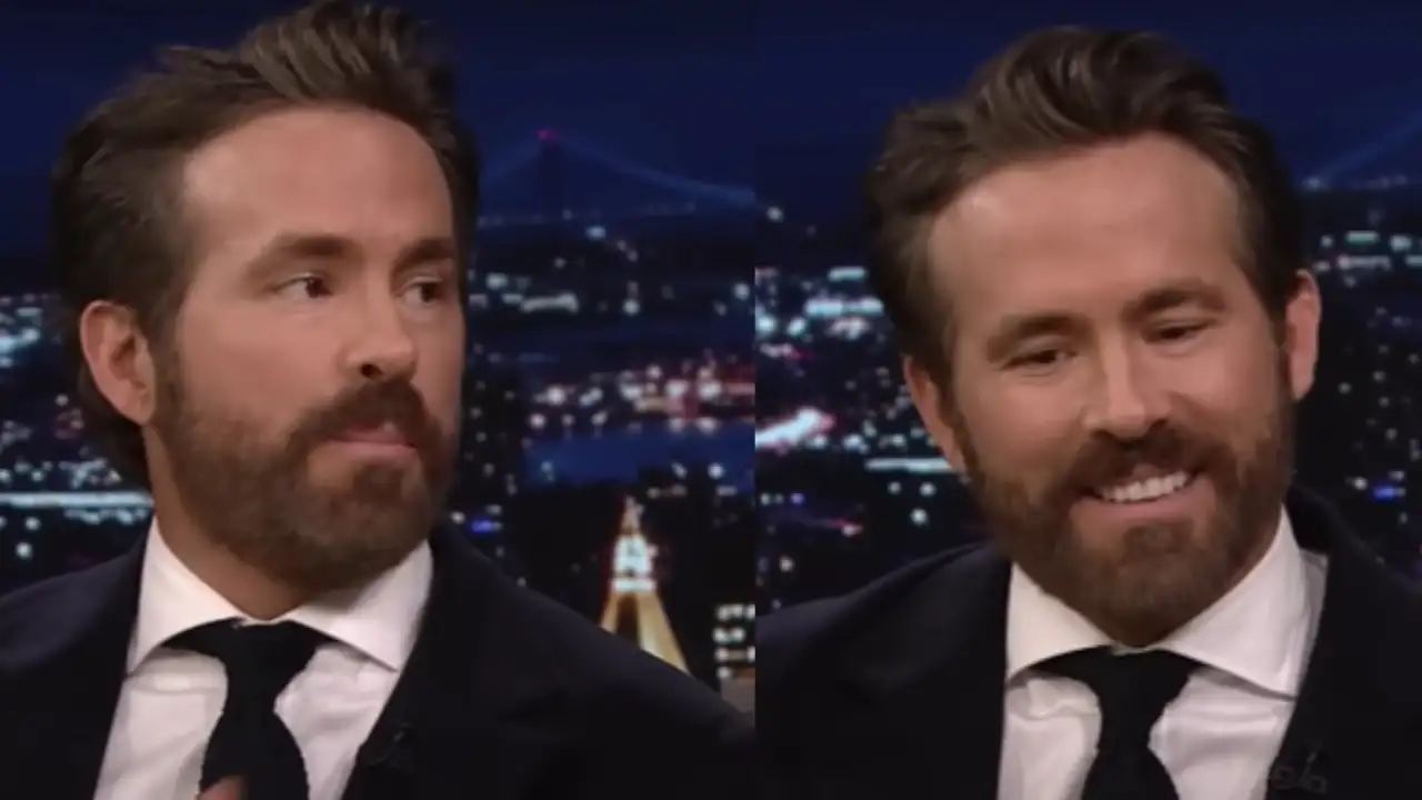  Ryan Reynolds has a big number on his cards (Pic credit - The Tonight show - YouTube)