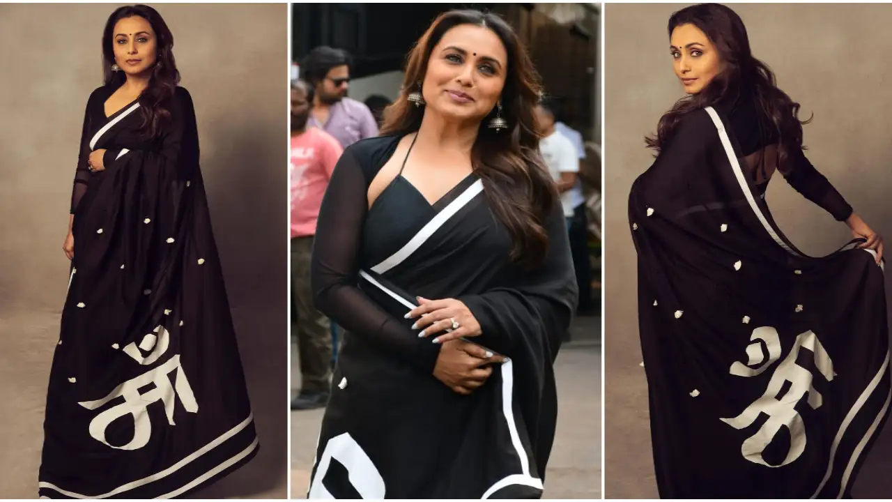 Rani Mukerji’s ‘Maa’ saree from Masaba is an ode to her role as Mrs Chatterjee; Here’s how much it costs