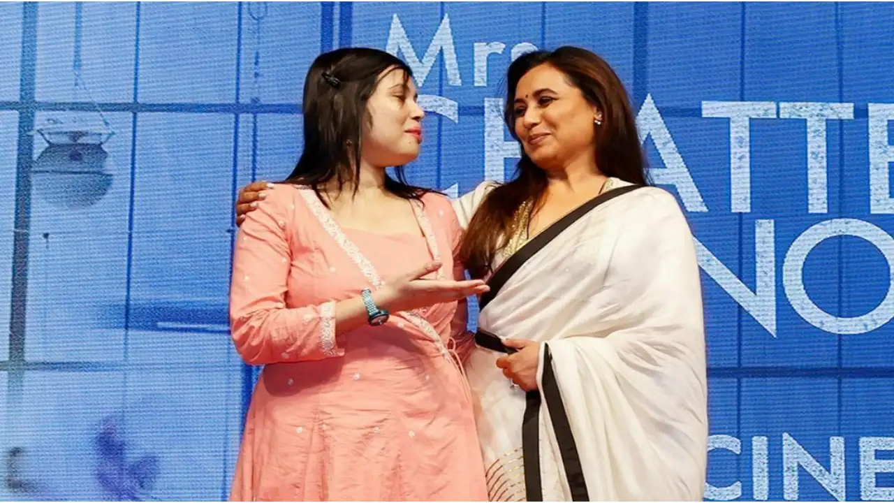 Rani Mukerji with Sagarika bhattacharya