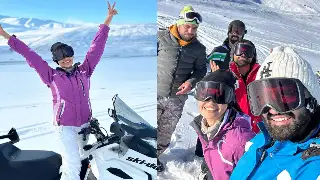 Surbhi Jyoti and Rithvik Dhanjani enjoy jet ski ride in Turkey, share PICS of their fun time