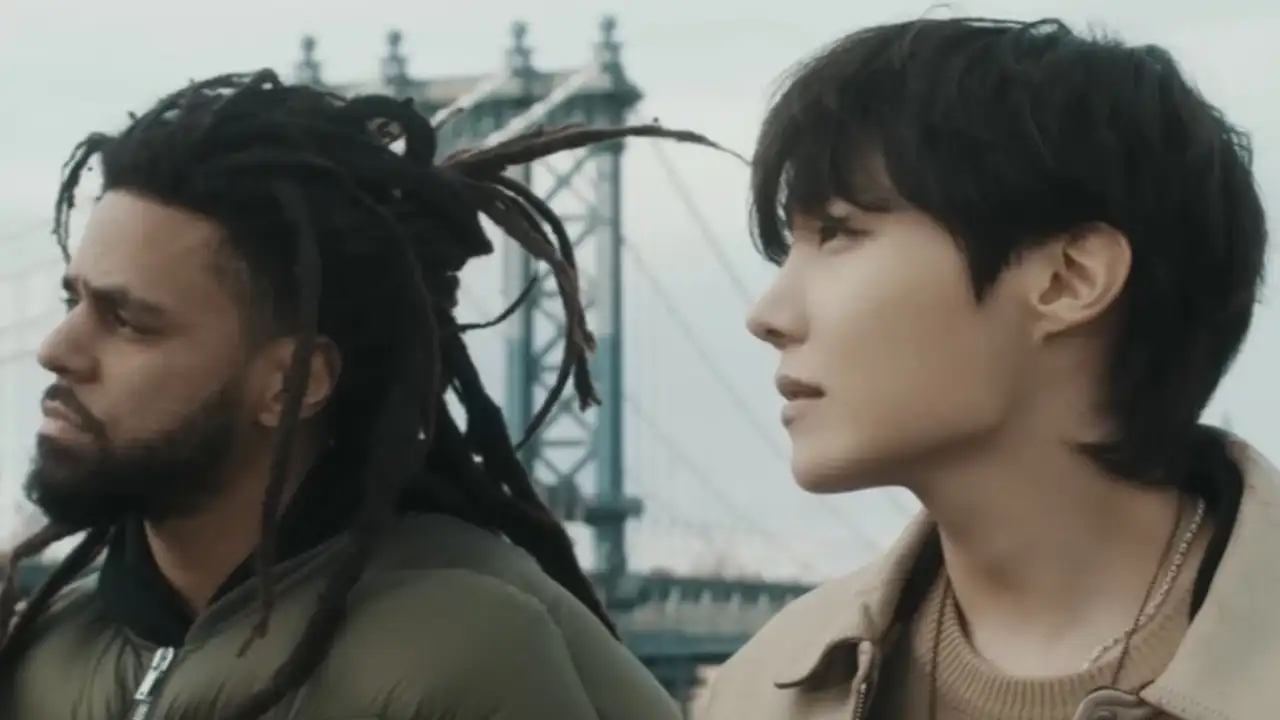 BTS’ J-Hope, J. Cole; Picture Courtesy: BIGHIT MUSIC BTS’ J-Hope, J. Cole; Picture Courtesy: BIGHIT MUSIC
