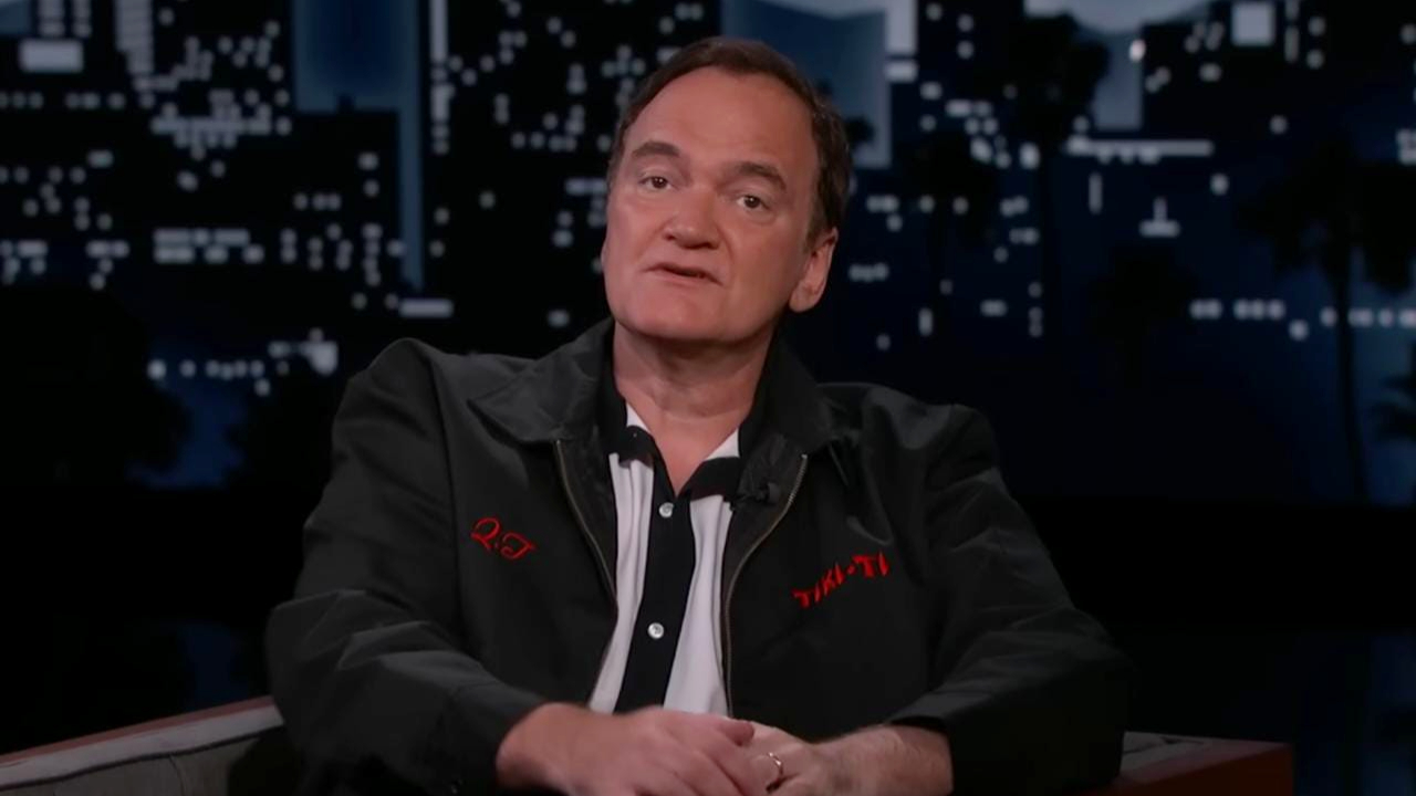 Quentin Tarantino is making his final film The Movie Critic (Image: Jimmy Kimmel Live  YouTube) 