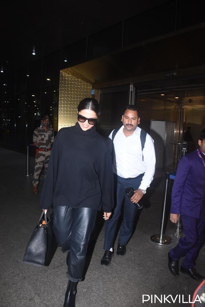 Deepika Padukone snapped at Mumbai airport