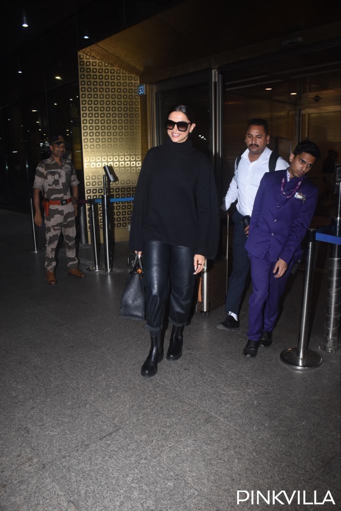 Deepika Padukone snapped at Mumbai airport