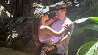 Newlyweds Krishna Mukherjee and Chirag Batliwalla reach Seychelles for their honeymoon; See PICS