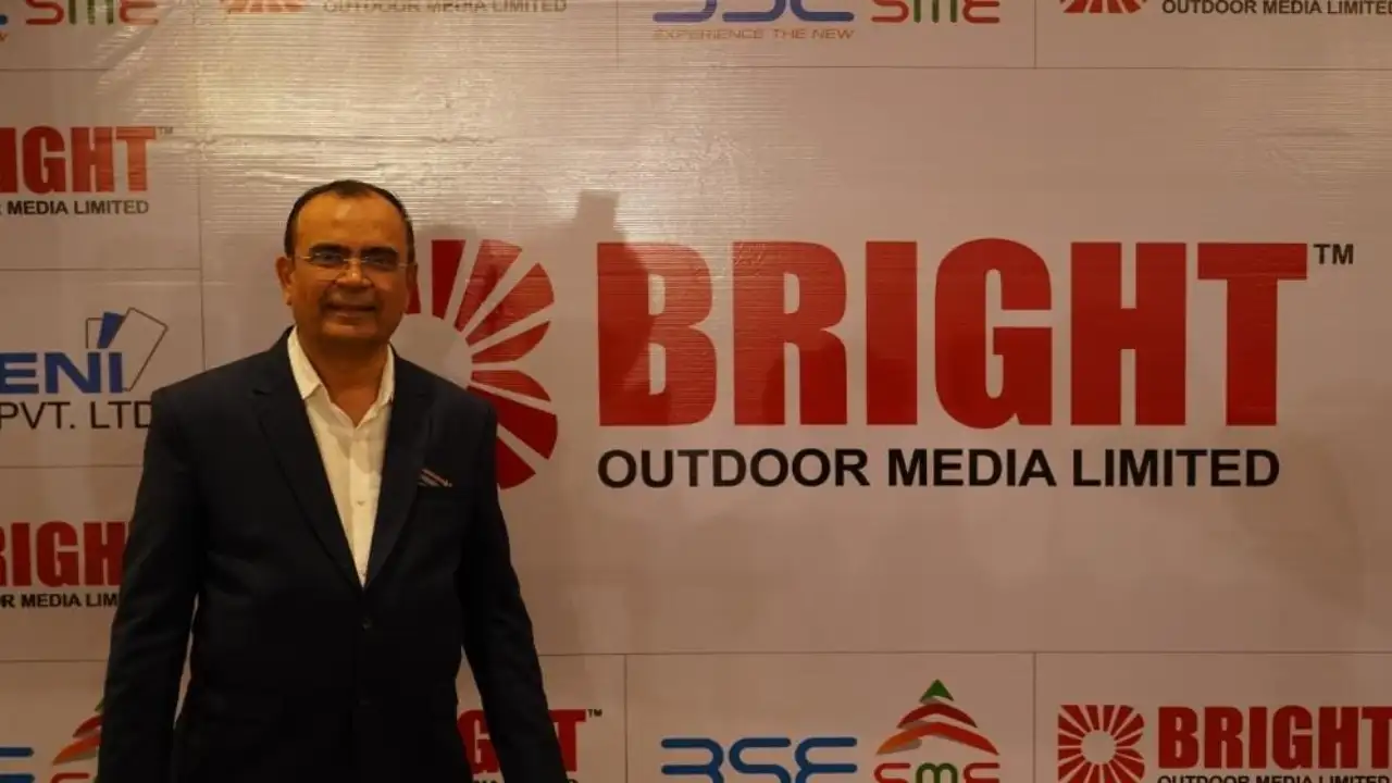 Yogesh Lakhani’s Bright Outdoor Media Enters the Top Circuits of the Stock Exchange – Watch the Blockbuster Debut