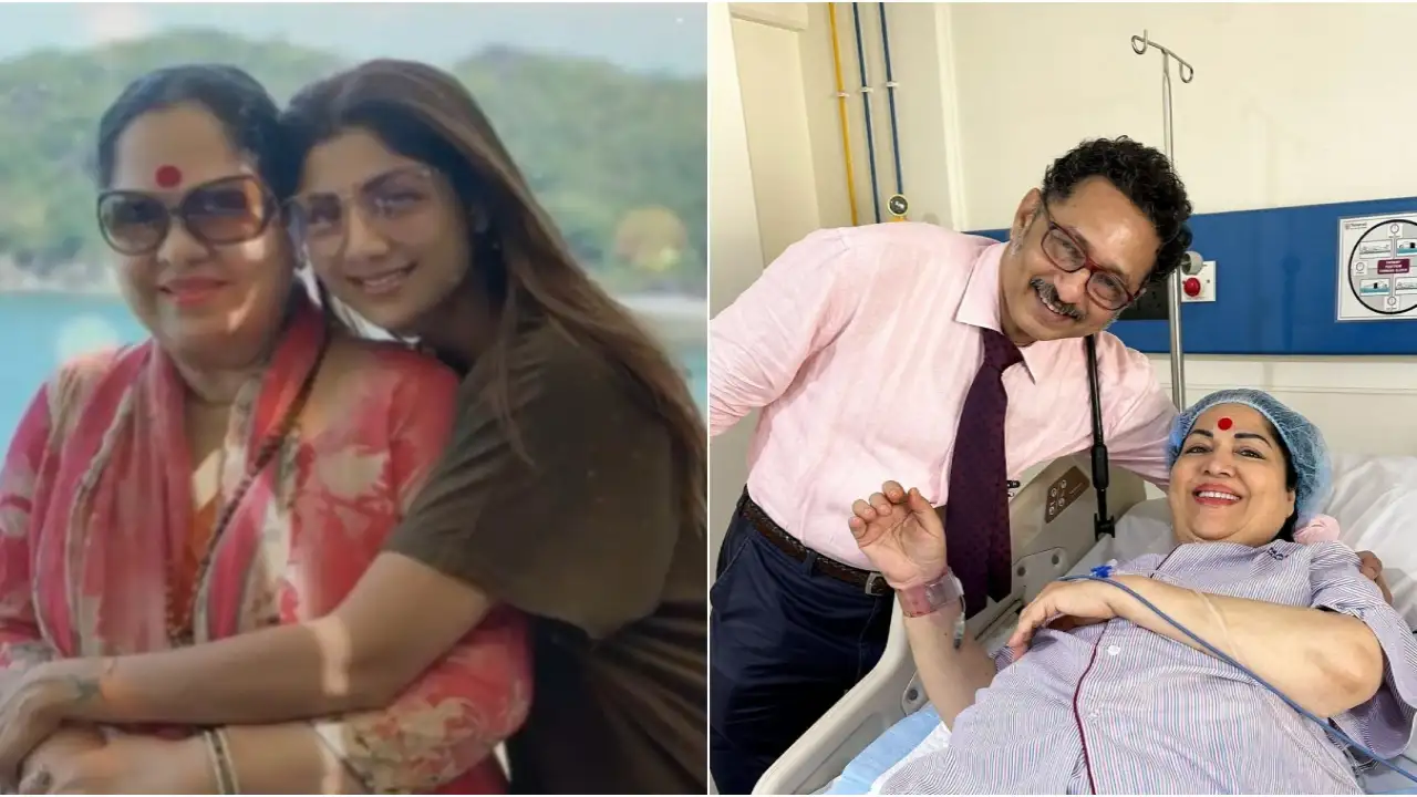 Picture courtesy: Instagram Shilpa Shetty's mom undergoes surgery
