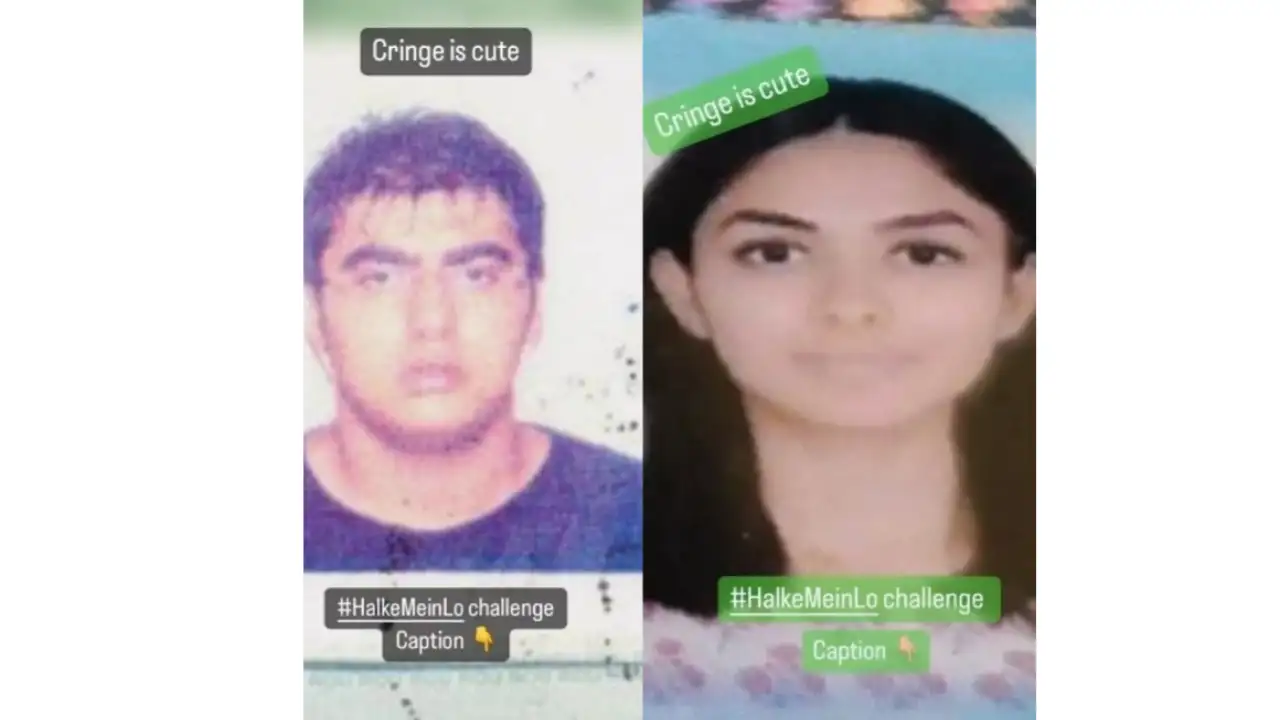 Arjun Kapoor and Mrunal Thakur share never-before-seen pictures.  #cringeiscute  For the new Kurkure campaign