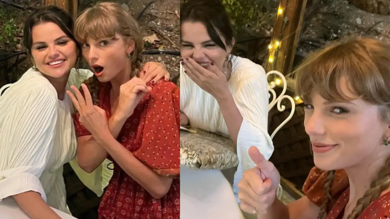 Selena Gomez talks about BFF Taylor Swift and calls her a ‘game changer’ at the iHeartRadio Awards.