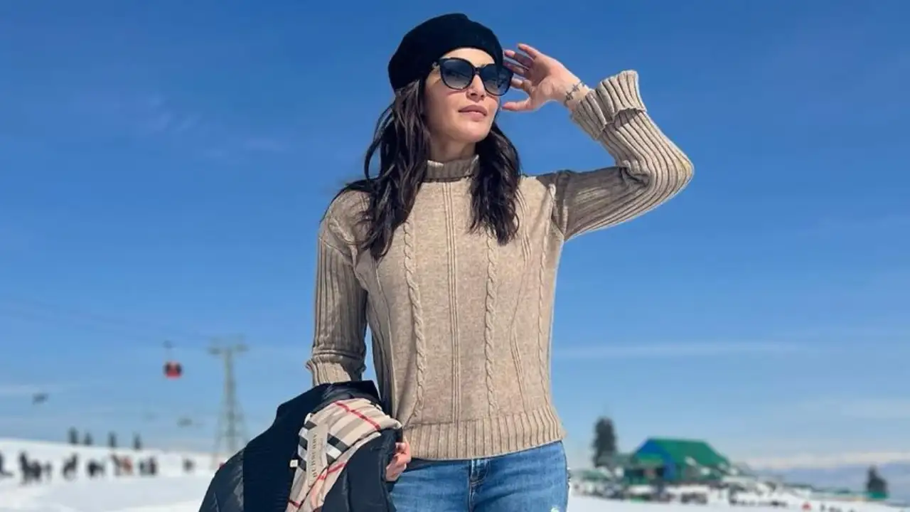 Karishma Tanna looks gorgeous in a plunging neckline outfit Karishma Tanna looks gorgeous in a plunging neckline outfit
