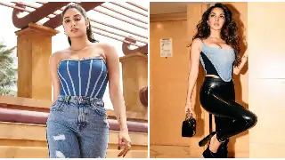 Janhvi Kapoor to Kiara Advani: 3 Celebs who proved blue denim corset tops are too cool for a goodbye 