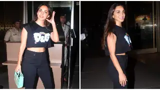 Kiara Advani's Dolce & Gabbana tee and Gucci handbag are chic with a taste of rainbow; Guess their costs