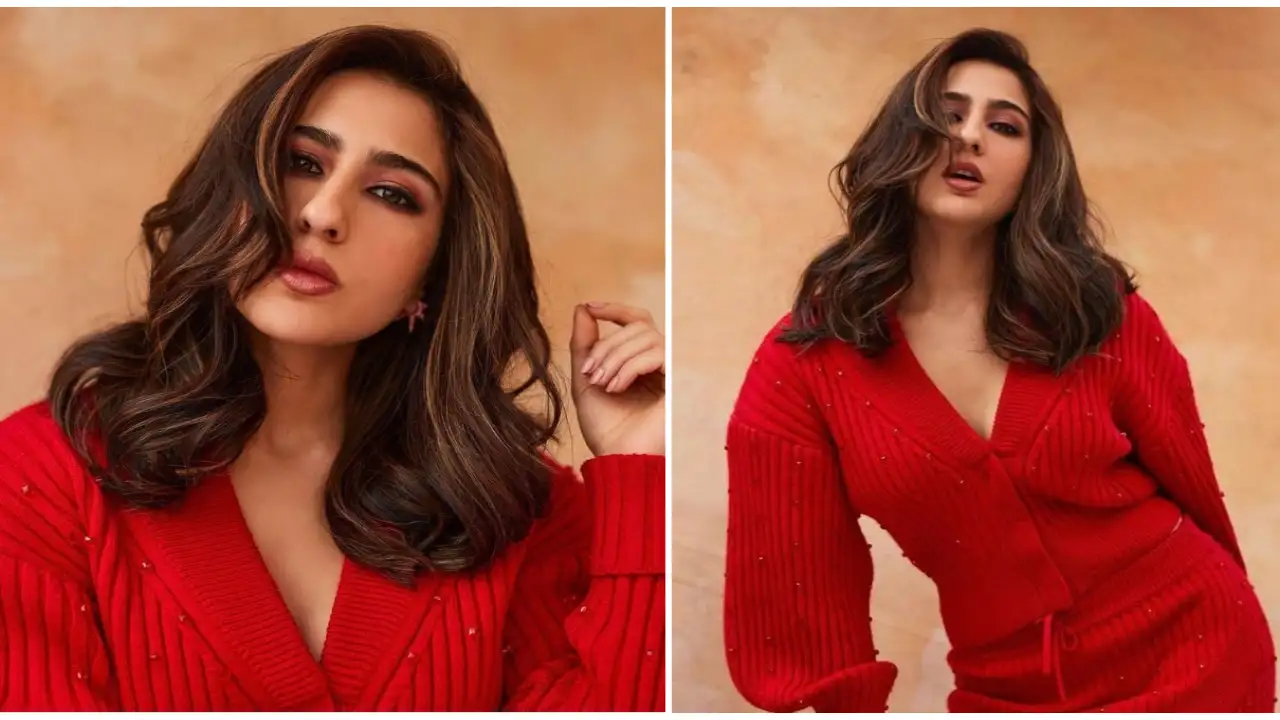 Sara Ali Khan's David Koma co-ord set is the red you need to run to for a stylish look Sara Ali Khan, David Koma, co-ord set, bollywood, fashion