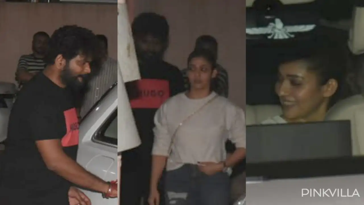 Nayanthara and Vignesh Shivan spotted in the city (Credits: Viral Bhayani) Nayanthara, Vignesh Shivan
