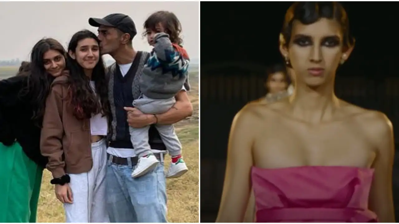 547008855 arjun rampals daughter myra rampal makes runway debut at dior show actor says she did it all on her own 1280*720