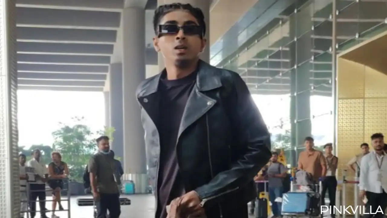 Bigg Boss 16 winner MC Stan dons an all-black look as he gets spotted at  Mumbai airport; See PICS