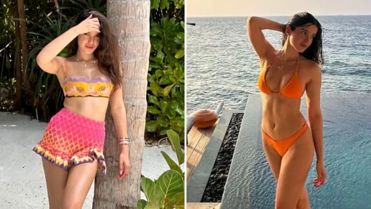Shanaya Kapoor's Shivan & Narresh and Flawed by Shaleen beachwear are just perfect for a splash-filled summer Shanaya Kapoor, Shivan & Narresh, beachwear, bollywood, fashion