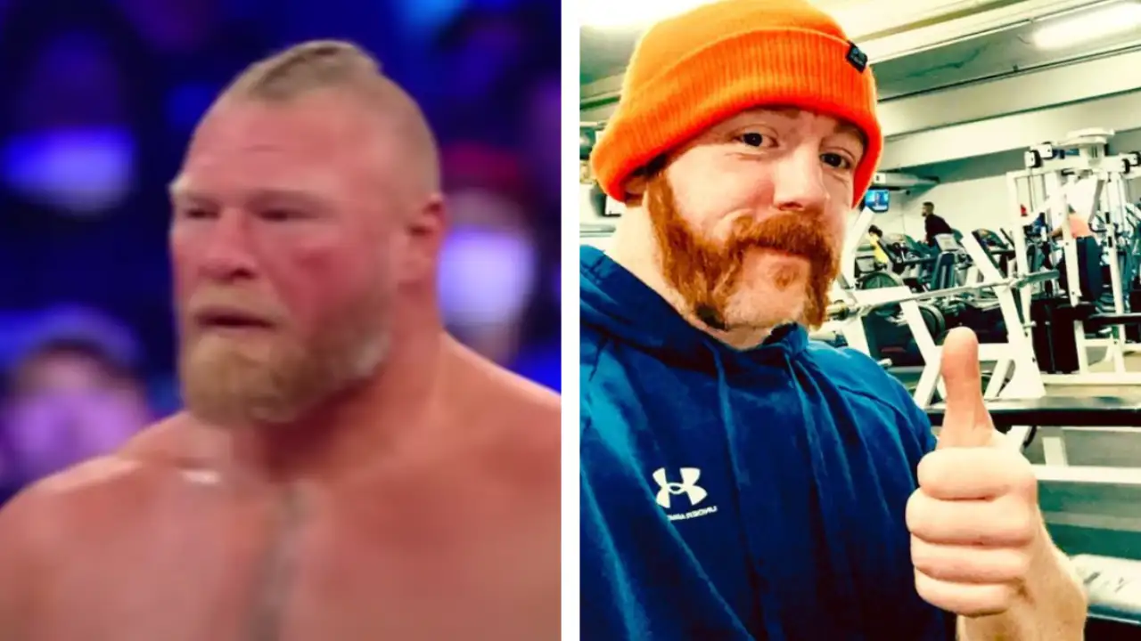 Brock Lesnar and Sheamus (Credits: YouTube and Instagram)