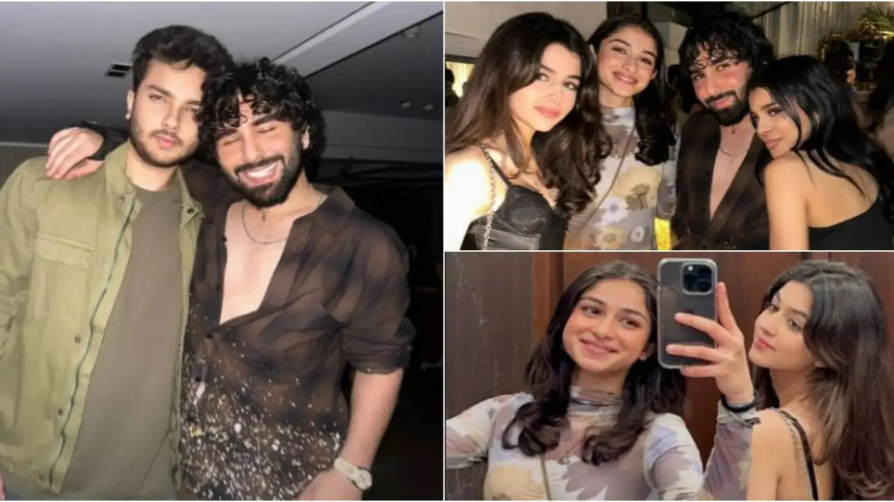 PICS: Sohail Khan's son Nirvan parties with Ananya Panday's sister, Twinkle  Khanna's niece Naomika and others | PINKVILLA