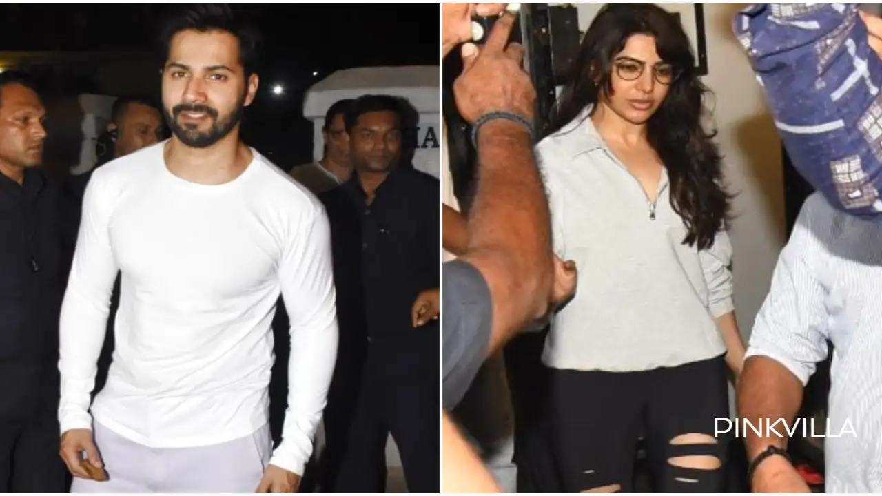 Citadel stars Varun Dhawan and Samantha Ruth Prabhu SPOTTED at shooting location in Mumbai; See PICS Citadel stars Varun Dhawan and Samantha Ruth Prabhu SPOTTED at shooting location in Mumbai; See PICS