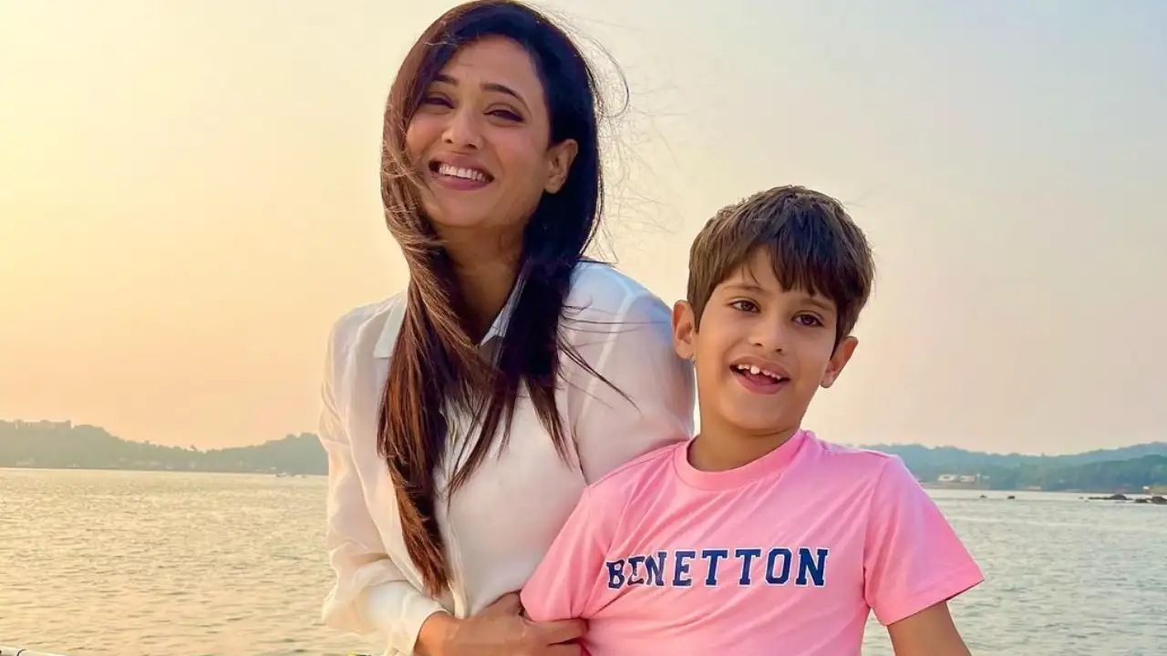Shweta Tiwari looks elated as she spends time with son Reyansh, shares cute PICS
