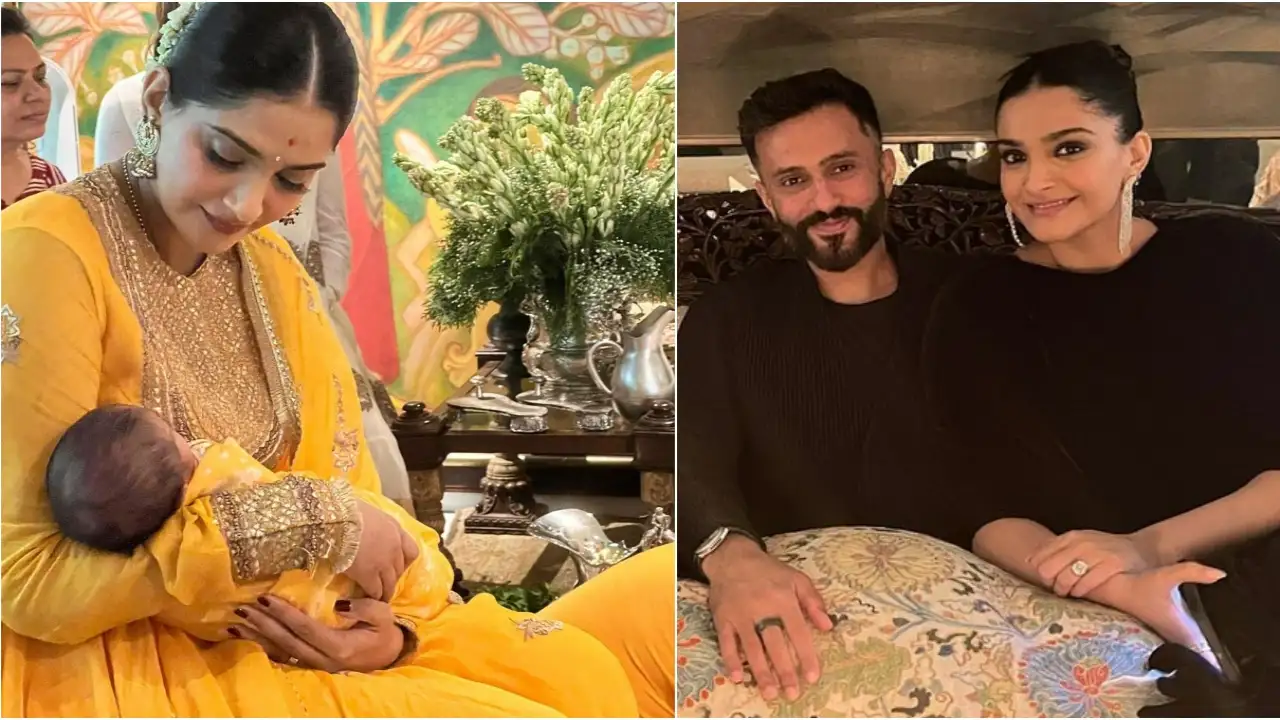 Anand Ahuja drops an unseen pic of Sonam Kapoor and Vayu