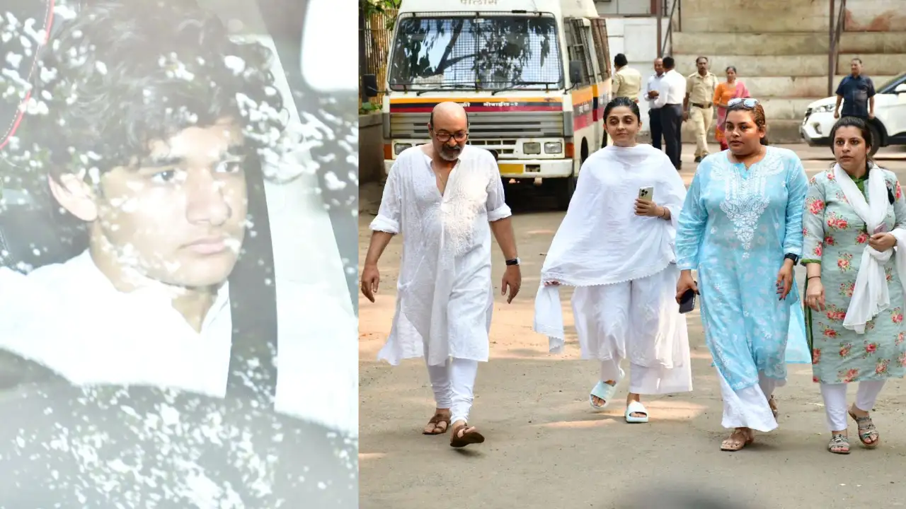 Madhuri Dixit's mother's funeral