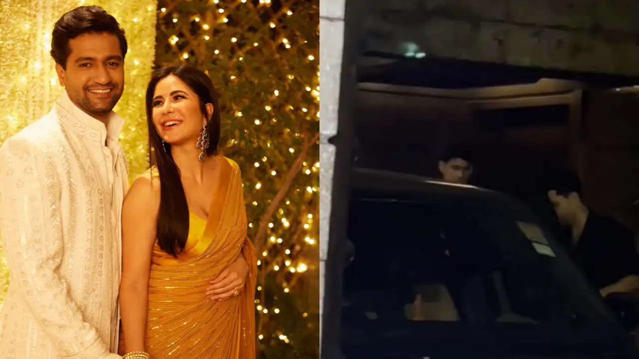 Vicky Kaushal serves husband goals with this sweet gesture for Katrina Kaif post Shweta Bachchan’s bash; WATCH Vicky Kaushal serves husband goals with this sweet gesture for Katrina Kaif post Shweta Bachchan’s bash; WATCH