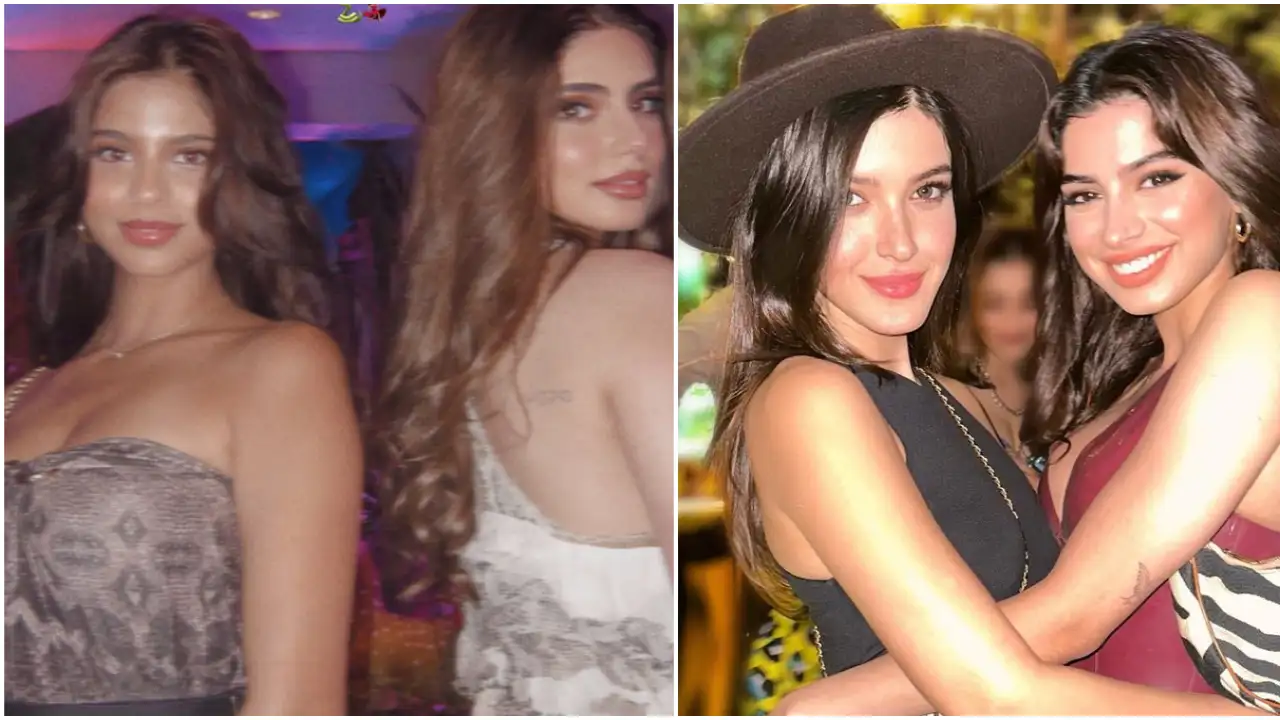 Inside photo: Suhana Khan looks glamorous;  Shanaya Kushi Kapoor has fun at Tania Shroff’s birthday party.