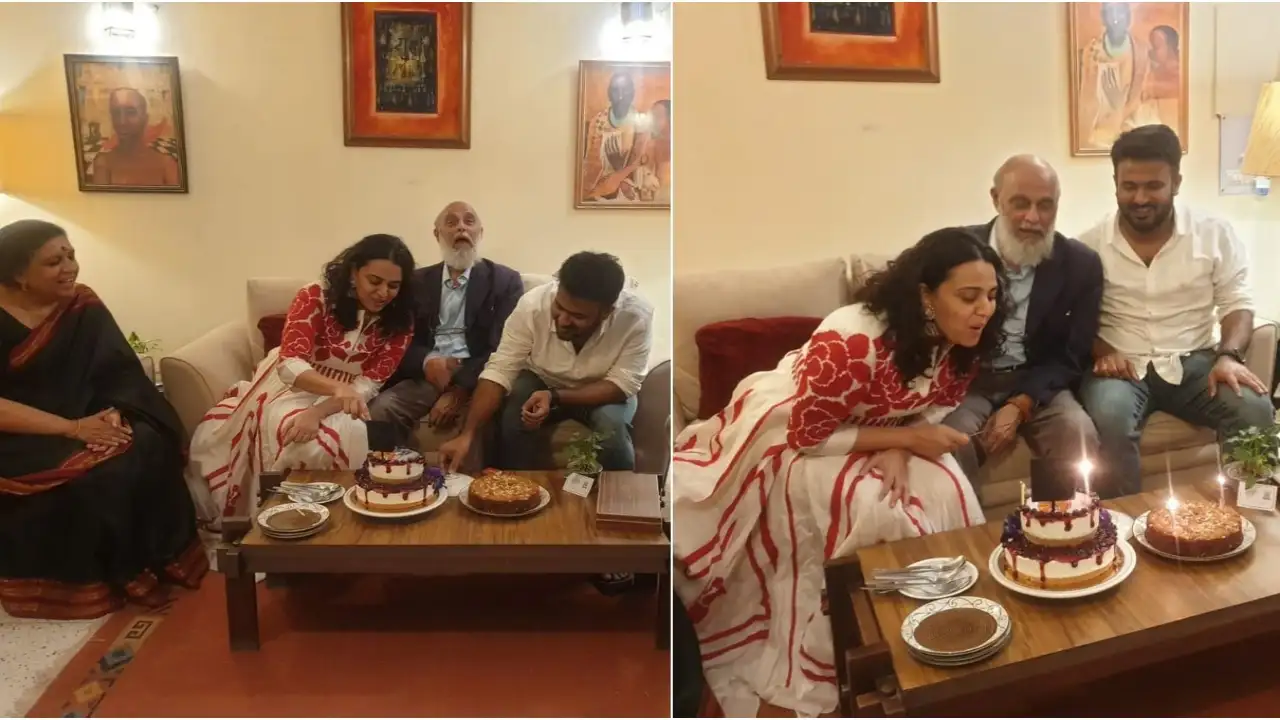 Inside Pics: How did Swara Bhasker celebrate her first birthday after marrying Fahadh Ahmed?