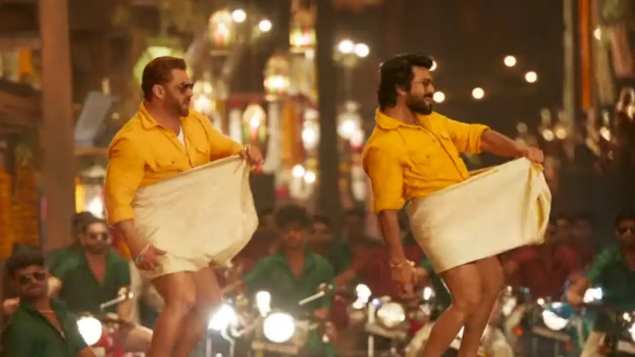 Charan steps video with Salman Venkatesh goes viral