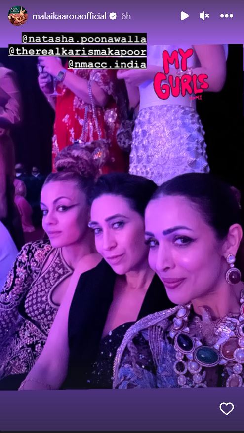 Besties Malaika Arora, Karisma Kapoor, and Natasha Poonawala