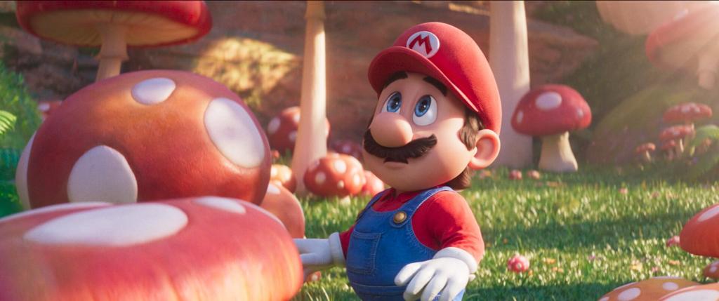 Mario (Chris Pratt) in The Super Mario Bros. movie