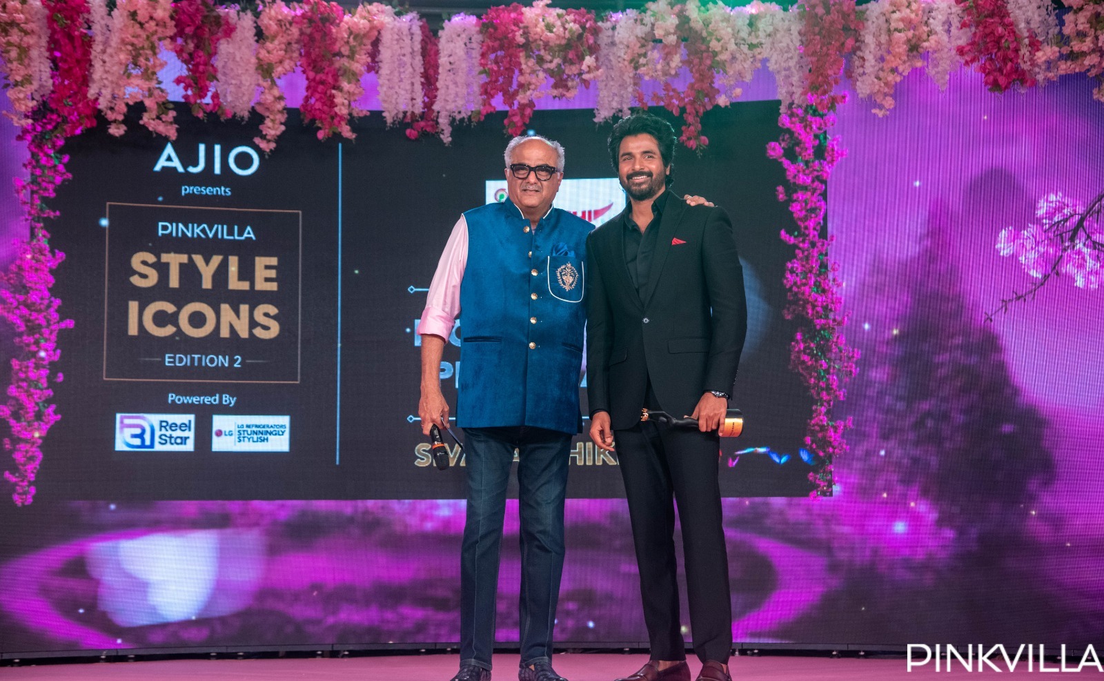 Pinkvilla Style Icons Inside PICS: Sivakarthikeyan and Boney Kapoor share stage 